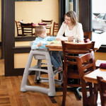 Rubbermaid Commercial Sturdy Chair Youth High Chair - Platinum - (RCP780608PLAT) Product Image 