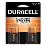 Duracell CopperTop Alkaline 9V Batteries, 2/Pack (DURMN1604B2Z) View Product Image