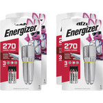 Energizer Vision HD Compact Flashlight - LED - 270 lm Lumen - 3 x AA - Battery - Metal, Alloy Product Image 