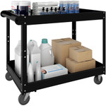 Lorell Utility Cart - 2 Shelf - (LLR59690) Product Image 