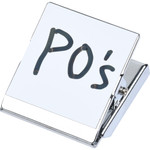 Tatco Magnetic Labeling Clip - 1.6" Length x 1.4" Width - (TCO58400) Product Image 