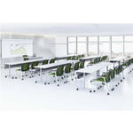 Special-T Kingston 60"W Table Laminate Tabletop - White Rectangle, Low Pressure Laminate (LPL) Top - (SCTSP2460WHT) Product Image 