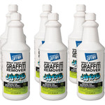 Mtsenbcker's Lift Off Spray Paint/Graffiti Remover - 32 fl oz (1 quart) - Environmentally Friendly, Water Based - White - (MOT41103CT) Product Image 