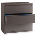 Lorell Fortress Series Lateral File - 42" Width x 18.6" Depth x 40.3" Height - (LLR60476) Product Image 