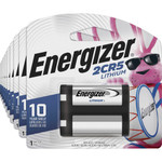 Energizer 2CR5 Lithium Photo Battery Boxes of 6 - For Multipurpose - 2CR5 - 1500 mAh - 6 V DC Product Image 
