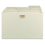 Smead FasTab 1/3 Tab Cut Legal Recycled Hanging Folder - 8 1/2" x 14" - (SMD64324) Product Image 
