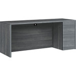 HON 10500 H105903R Pedestal Credenza - 29.5" Height x 72" Width x 24" Depth - 2 x File Drawer(s)Right Side - Finish: Sterling Ash - (HON105903RLS1) Product Image 