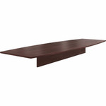 HON Preside HTLB14448P Conference Table Top - x 12 ft Width x 48" Depth - Flat Edge - Finish: Mahogany Product Image 