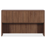 Lorell Essentials Series Stack-on Hutch with Doors - 36" Height x 66.1" Width x 14.8" Depth Hutch - (LLR69977) Product Image 