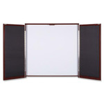 Lorell Dry-erase Whiteboard Presentation Cabinet - Hinged Door - (LLR69865) Product Image 
