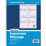 Adams Carbonless Important Message Pad - 200 Sheet(s) - (ABFSC1184P) Product Image 