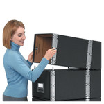 Bankers Box Metal Base File Storage Box - 16.88" Width x 25.38" Depth x 2.50" Height - (FEL15602) Product Image 