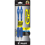 Pilot G2 Retractable Gel Ink Rollerball Pens - 0.5 mm Fine Pen Point - Refillable - Retractable - Blue Ink - Gel-based Product Image 