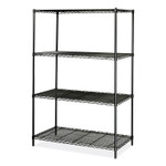 Safco Industrial Wire Shelving - 48" Width x 24" Depth x 72" Height - (SAF5294BL) Product Image 