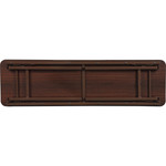 Lorell Economy Folding Banquet Table - Mahogany Rectangle Top - (LLR60725) Product Image 