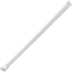 Genuine Joe Straws,Individually Wrapped,7-3/4",500/BX,Translucent (GJO58925) Product Image 