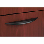 HON Classic Pull, Set of 2 - 0.88" Width x 0.50" Depth x 6.75" Height - Metal - Black Product Image 