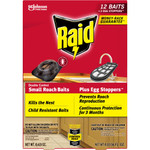 Raid Double Control Small Roach Baits - Kills Cockroaches - (SJN334861) Product Image 