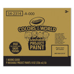 Crayola Colors of the World&trade Washable Paint - Multicolor - (CYO542314) Product Image 