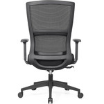 Lorell Mid-back Mesh Chair - Black Seat Color - (LLR81988) Product Image 