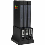 Mind Reader 3-Compartment Utensil Dispenser Organizer - 300 - 3 Compartment(s) - 24" Height x 11.50" Width x 10.25" Length - Counter - Durable, Lightweight, Mold Resistant, Warp-free, Easy to Clean, Warp Resistant, Bacteria Resistant Product Image 