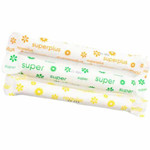 Tampon Tribe Organic Tampons - Super - Cardboard Applicator - Hypoallergenic, Chlorine-free, Absorbent, Anti-leak - (TTBTAM500S) Product Image 