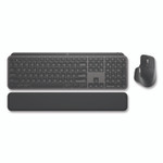 Logitech MX Keys Combo for Business Wireless Keyboard and Mouse Gen 2, 33 ft Wireless Range, Graphite Product Image 