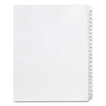 Avery Preprinted Legal Exhibit Side Tab Index Dividers, Allstate Style, 25-Tab, 126 to 150, 11 x 8.5, White, 1 Set, (1706) View Product Image