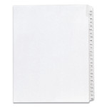 Avery Preprinted Legal Exhibit Side Tab Index Dividers, Allstate Style, 25-Tab, 101 to 125, 11 x 8.5, White, 1 Set, (1705) View Product Image