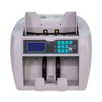CONTROLTEK Bill Counter with Counterfeit Detection, 1,900 Bills/min, 10 x 13.6 x 11.6, White Product Image 
