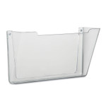AbilityOne 7520015827273, SKILCRAFT Wall Hanging File, Letter Size, 13.25" x 4" x 14.88", Clear Product Image 