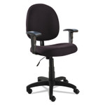 Alera Essentia Series Swivel Task Chair with Adjustable Arms, Supports Up to 275 lb, 17.71" to 22.44" Seat Height, Black (ALEVTA4810) View Product Image
