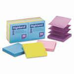 Highland Self-sticking Bright Pop-up Notepads - 1200 - (MMM6549PUB) Product Image 