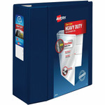 Avery Heavy-Duty View Binders with One Touch EZD Rings - 5" Binder Capacity - Letter - 8 1/2" x 11" Sheet Size - 1050 Sheet Capacity - 1050 x 5" Ring(s) - (AVE79806) Product Image 