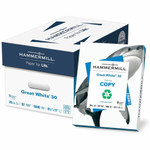 Hammermill Great White Recycled Copy Paper - White - 92 Brightness - Letter - 8 1/2" x 11" - 20 lb Basis Weight - (HAM86700) Product Image 