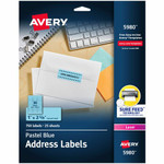 Avery Shipping Labels - 1" Width x 2 5/8" Length - Permanent Adhesive - Rectangle - Laser - Matte Product Image 