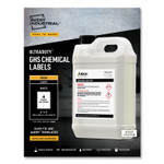Avery UltraDuty GHS Chemical Waterproof and UV Resistant Labels, 4 x 4, White, 4/Sheet, 50 Sheets/Box View Product Image