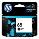 HP 65, (N9K02AN) Black Original Ink Cartridge View Product Image
