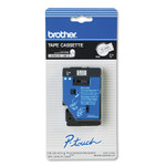 Brother P-Touch TC Tape Cartridge for P-Touch Labelers, 0.37" x 25.2 ft, Black on White (BRTTC20Z1) View Product Image
