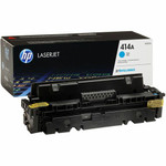 HP 414A (W2021A) Original Laser Toner Cartridge - Cyan - 1 Each Product Image 