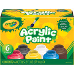 Crayola 6-color Acrylic Paint Set - 6 Color(s) - (CYO201997) Product Image 