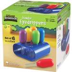 Learning Resources Jumbo Eyedroppers Set - Science Experiment Toy - (LRNLER2779) Product Image 