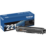 Brother TN221BK Original Standard Yield Laser Toner Cartridge - Black - 1 Each Product Image 