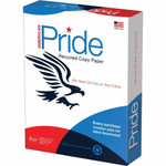American Pride Recycled Copy Paper - White - Letter - 8 1/2" x 11" - 20 lb Basis Weight - Sustainable Forestry Initiative (SFI) Product Image 