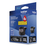 Brother LC109BK Innobella Super High-Yield Ink, 2,400 Page-Yield, Black (BRTLC109BK) View Product Image