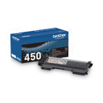 Brother TN450 High-Yield Toner, 2,600 Page-Yield, Black View Product Image