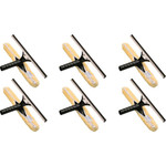 Ettore Stainless BackFlip Cleaning Tool - 14" Blade - Light Weight, Grooved Handle, Fatigue Resistant - Stainless Steel Product Image 