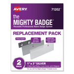 BADGE;REPLCMNT;SLV;2PK (AVE71202) View Product Image