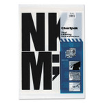 Chartpak Press-On Vinyl Uppercase Letters, Self Adhesive, Black, 6"h, 38/Pack View Product Image