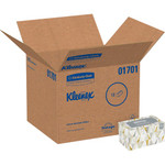 Kleenex Hand Towels with Premium Absorbency Pockets in a Pop-Up Box - 9" Width x 10.25" Length - White - Fiber - 120/Box Product Image 